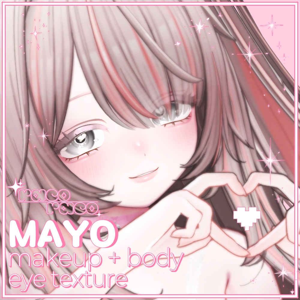 【マヨ(MAYO)専用】 Natural makeup & Body 【11color】 + Eye texture 【22color】