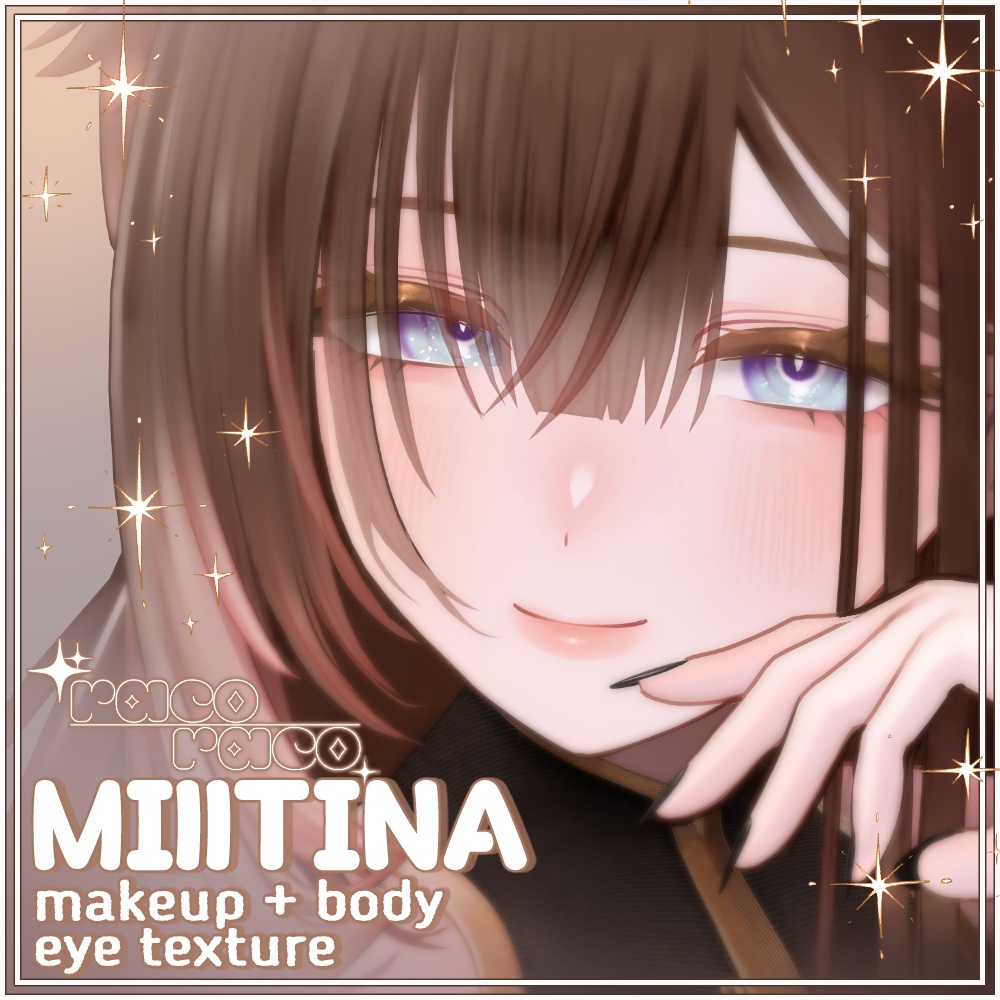 【ミルティナ(MILLTINA)専用】 Natural makeup & Body 【11color】 + Eye texture 【18color】