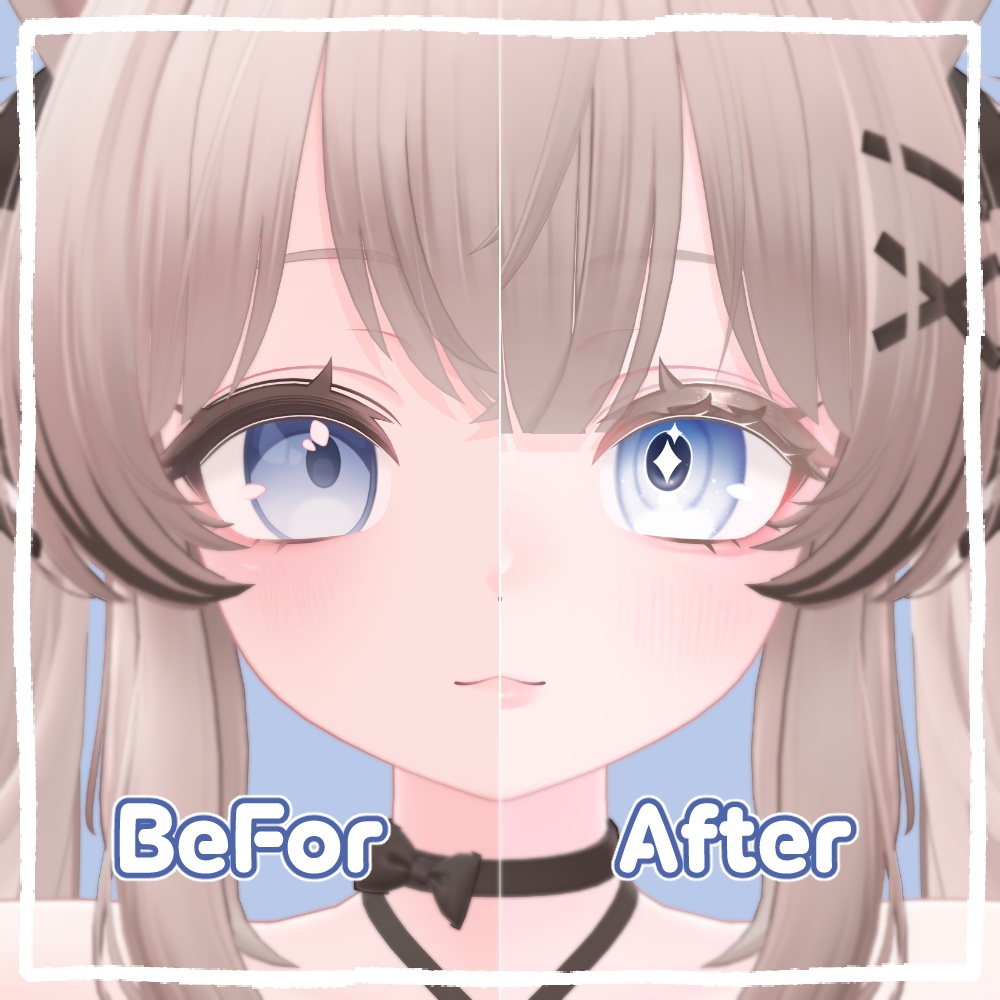 【るもか(Rumoka)専用】 Natural makeup & Body 【12color】 + Eye texture 【20color】