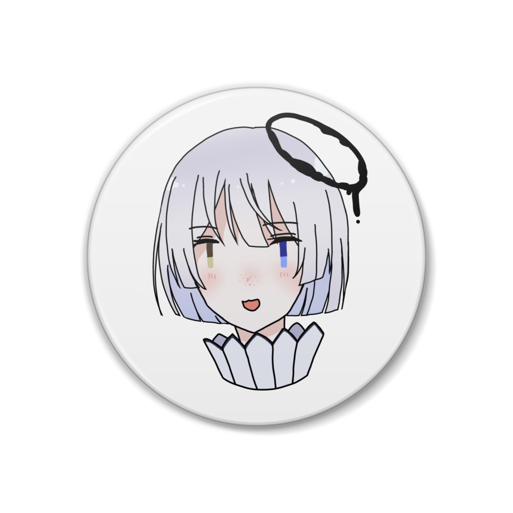 缶バッジH