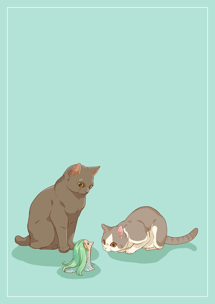 ねこのつめあわせ