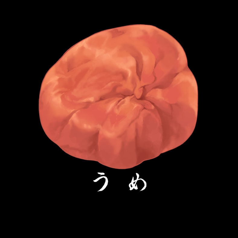 ねこまんまパーカー(うめにゃづけ)黒