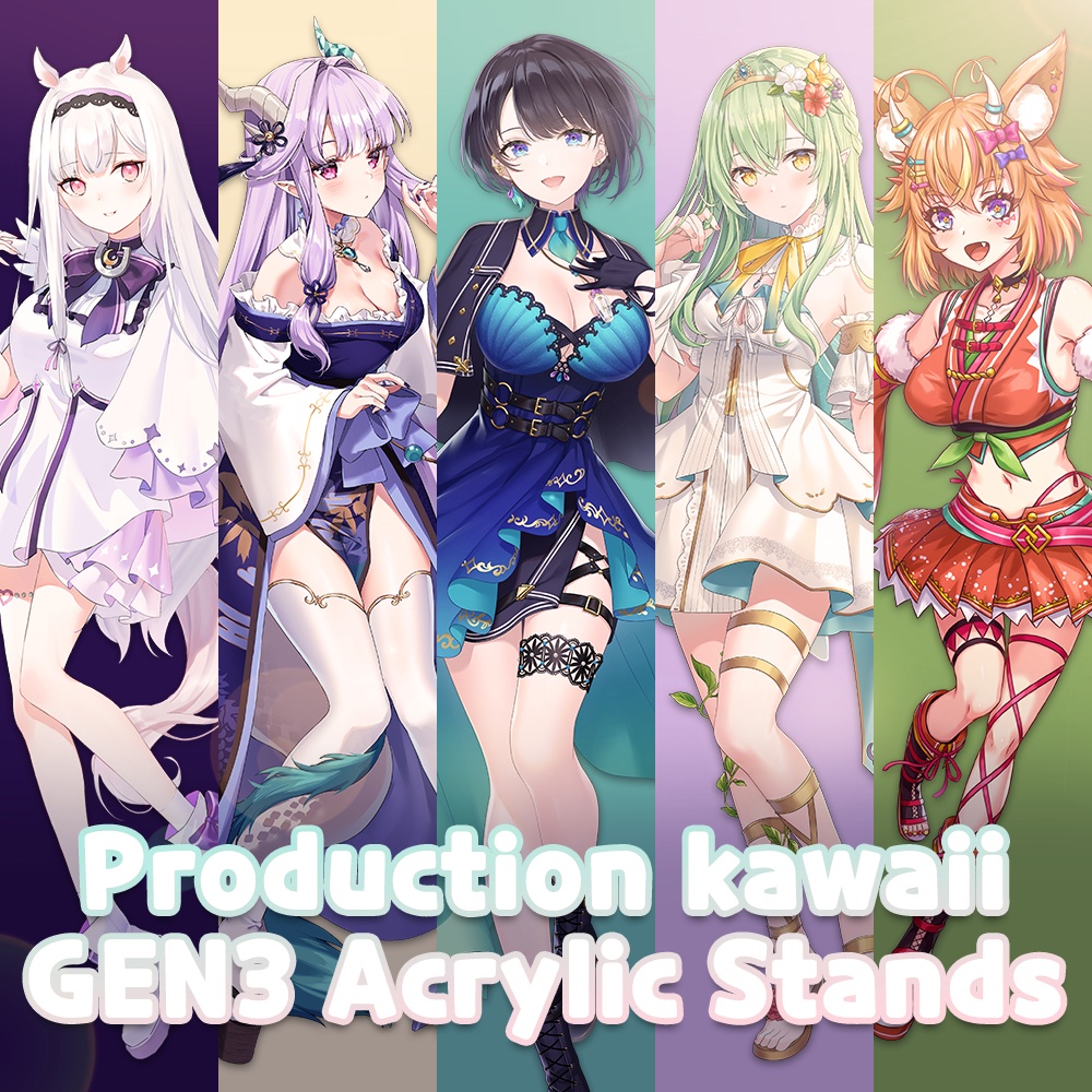 [Original Merch] GEN3 Acrylic Stands