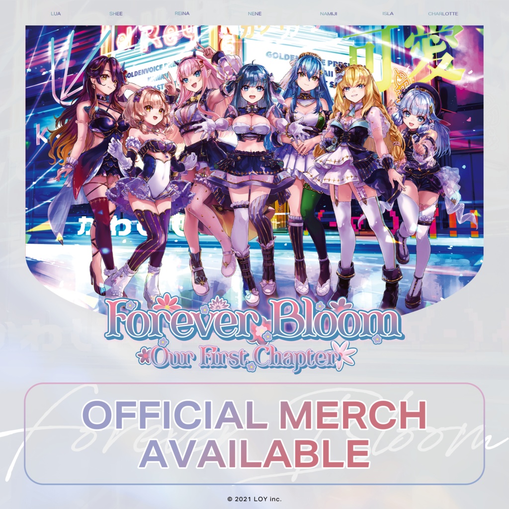 1st Live Concert "Forever Bloom" Official Merch