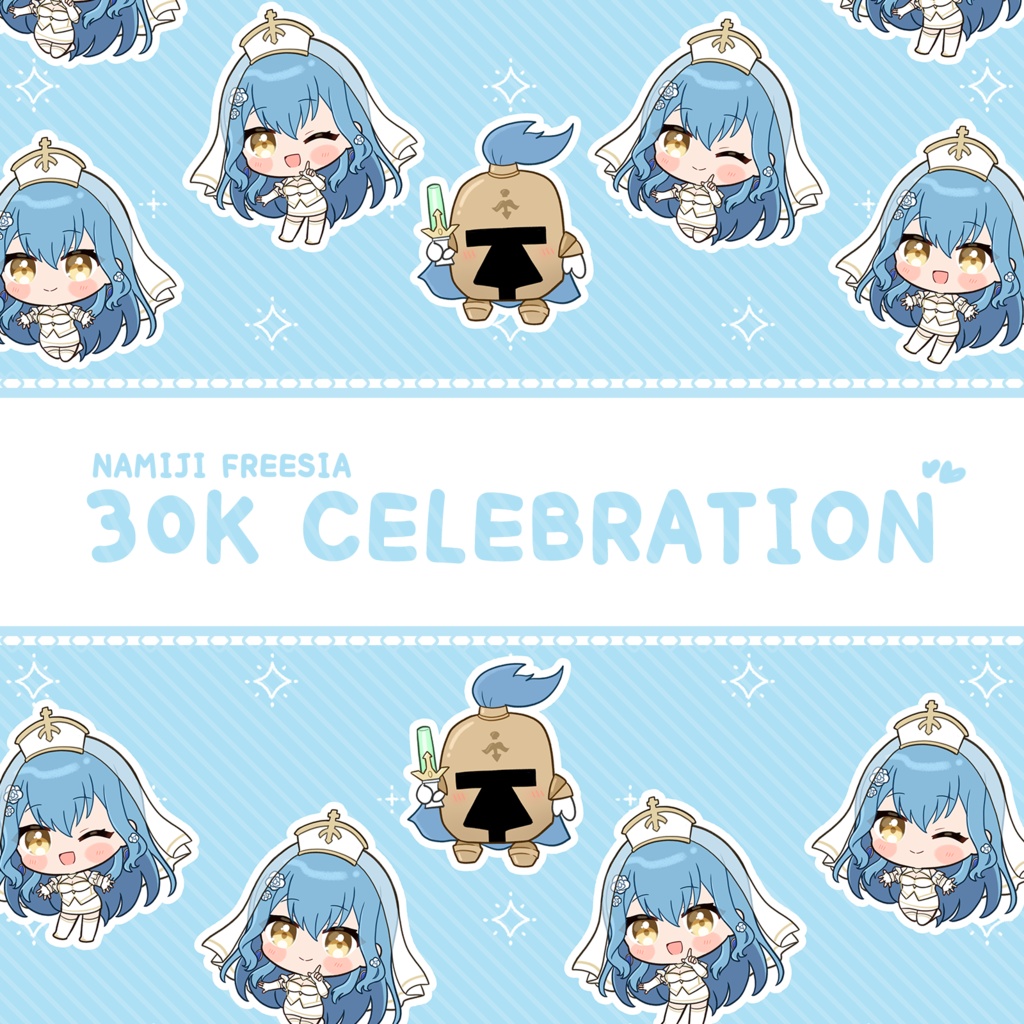 Namiji Freesia's 30k Subscribers Celebration ⛲ ナミジ・フリージア3万人記念