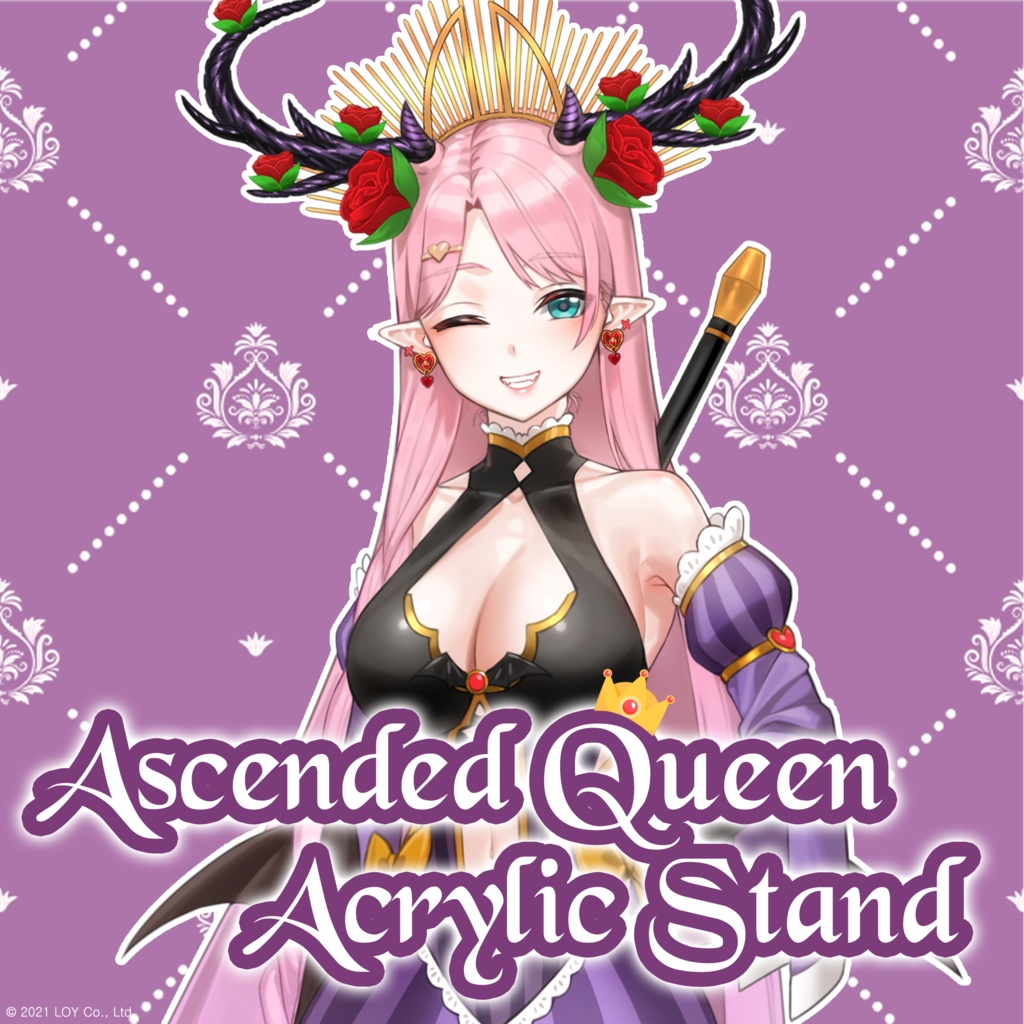 Reina Sun Ascended Queen Outfit Acrylic Stand 😈 レイナ・サン新規衣装アクリルスタンド