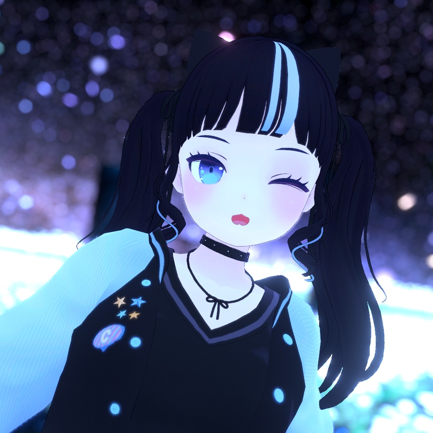 「Cacia」「カシア」オリジナル3Dモデル,VRC用