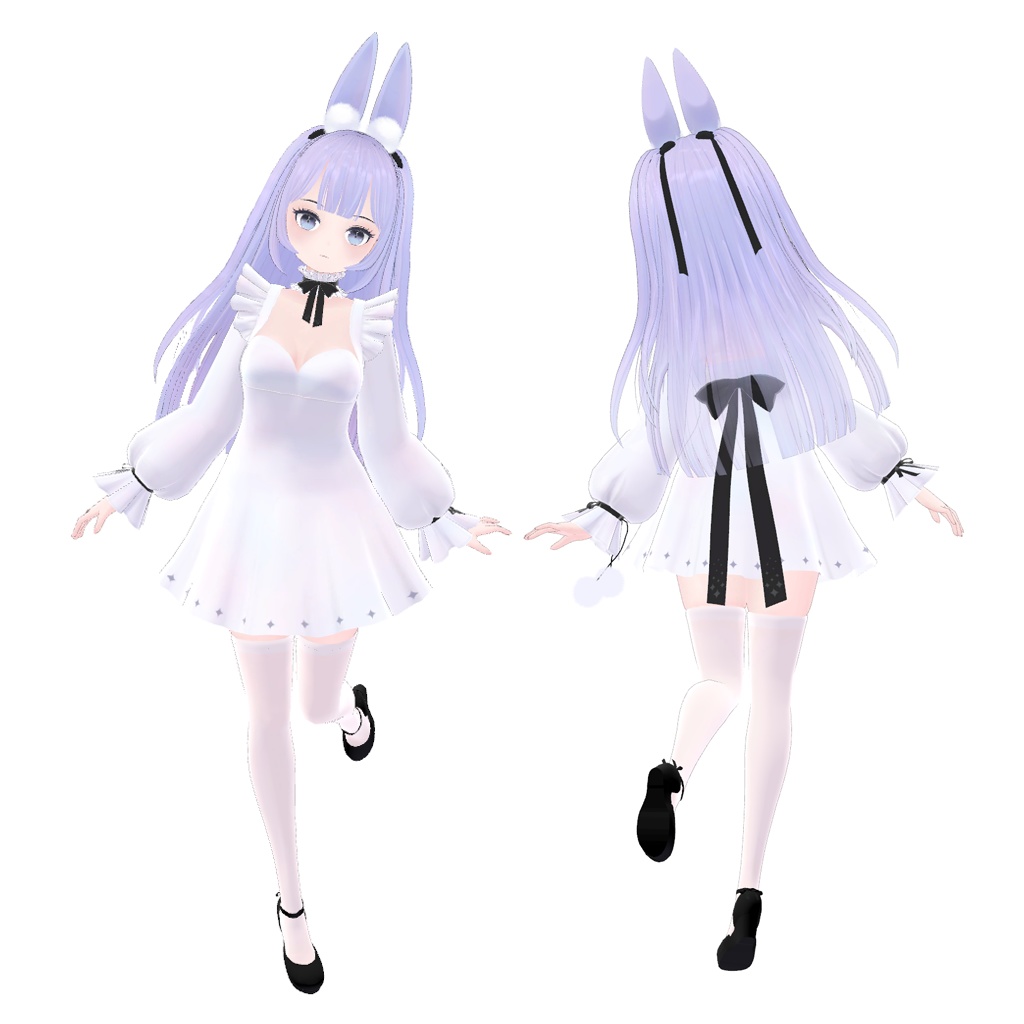 オリジナル3Dモデル「MyoMyo」「ミョミョ」VRC用