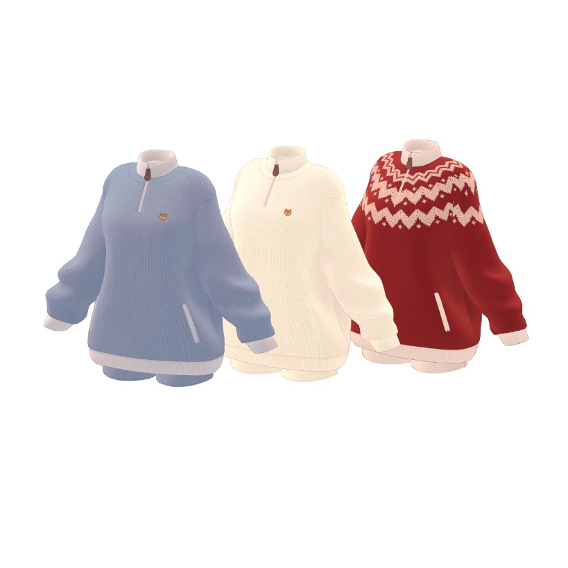 オリジナル3Dモデル「Meriby」「メリビー」VRC用