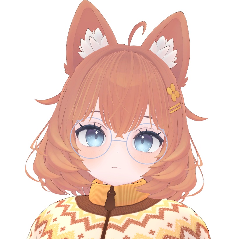 オリジナル3Dモデル「Meriby」「メリビー」VRC用