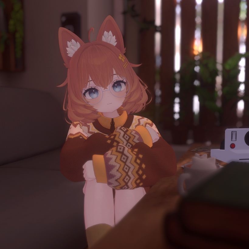 オリジナル3Dモデル「Meriby」「メリビー」VRC用