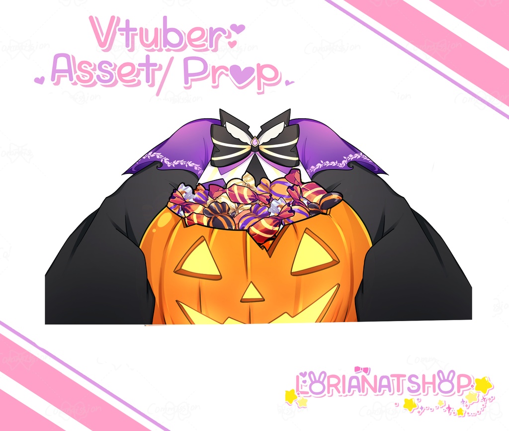Halloween 🎃 |Vtuber asset
