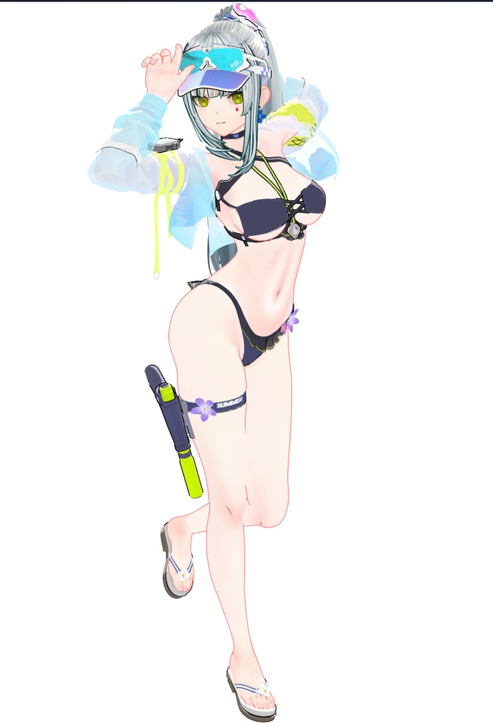 HK416 swimsuit/rider's clothing