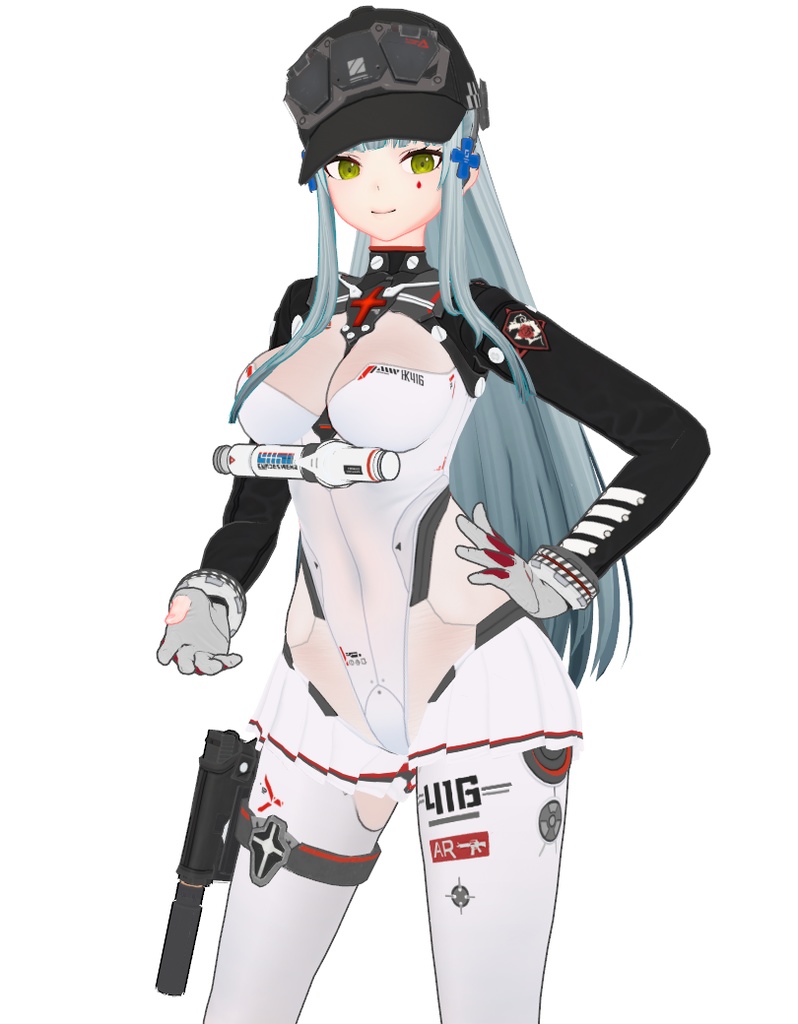 HK416 swimsuit/rider's clothing