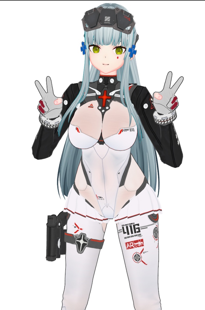 HK416 swimsuit/rider's clothing