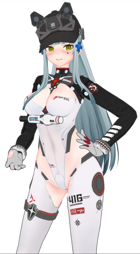 HK416 swimsuit/rider's clothing