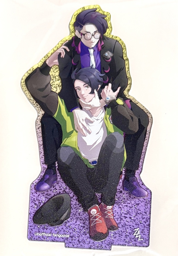 キョカラのラメグラアクリルスタンド