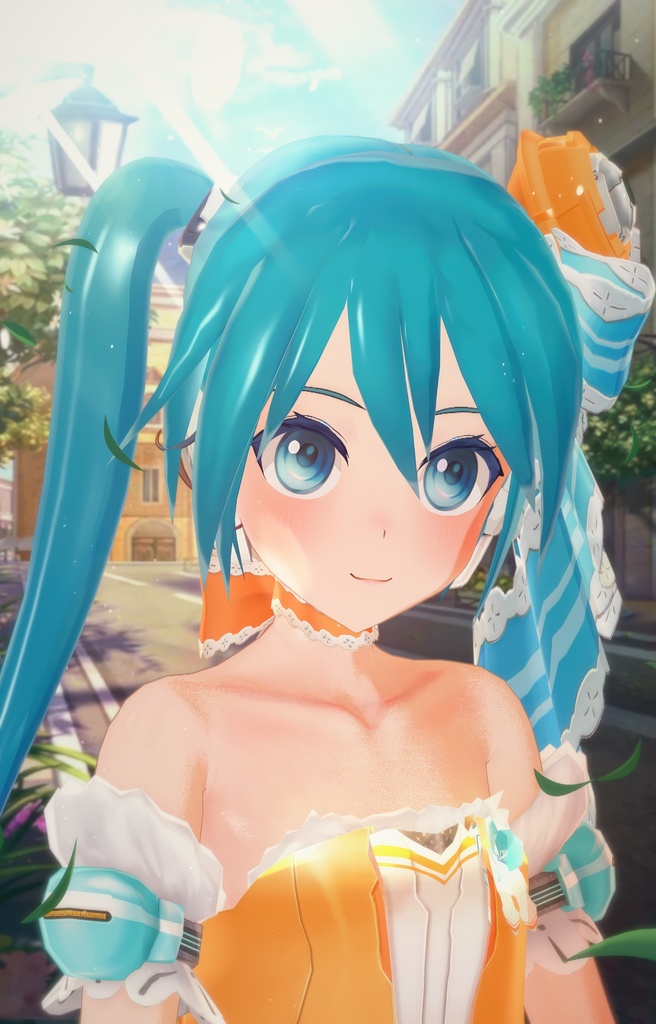 Hatsune miku Orange BLossom