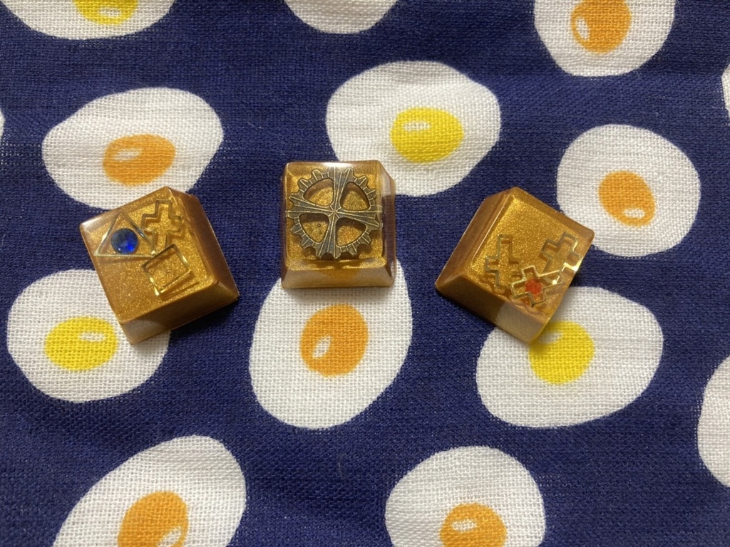 エルデンキーキャップ　Golden Rune Keycaps 