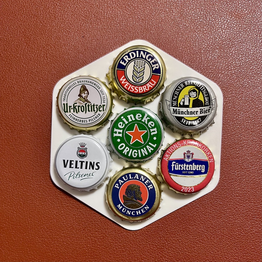 ビールキャップデザイン コースター