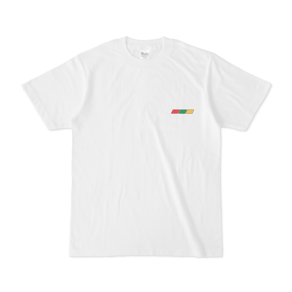 紅翠きいろ-モチーフTシャツ(白)- 