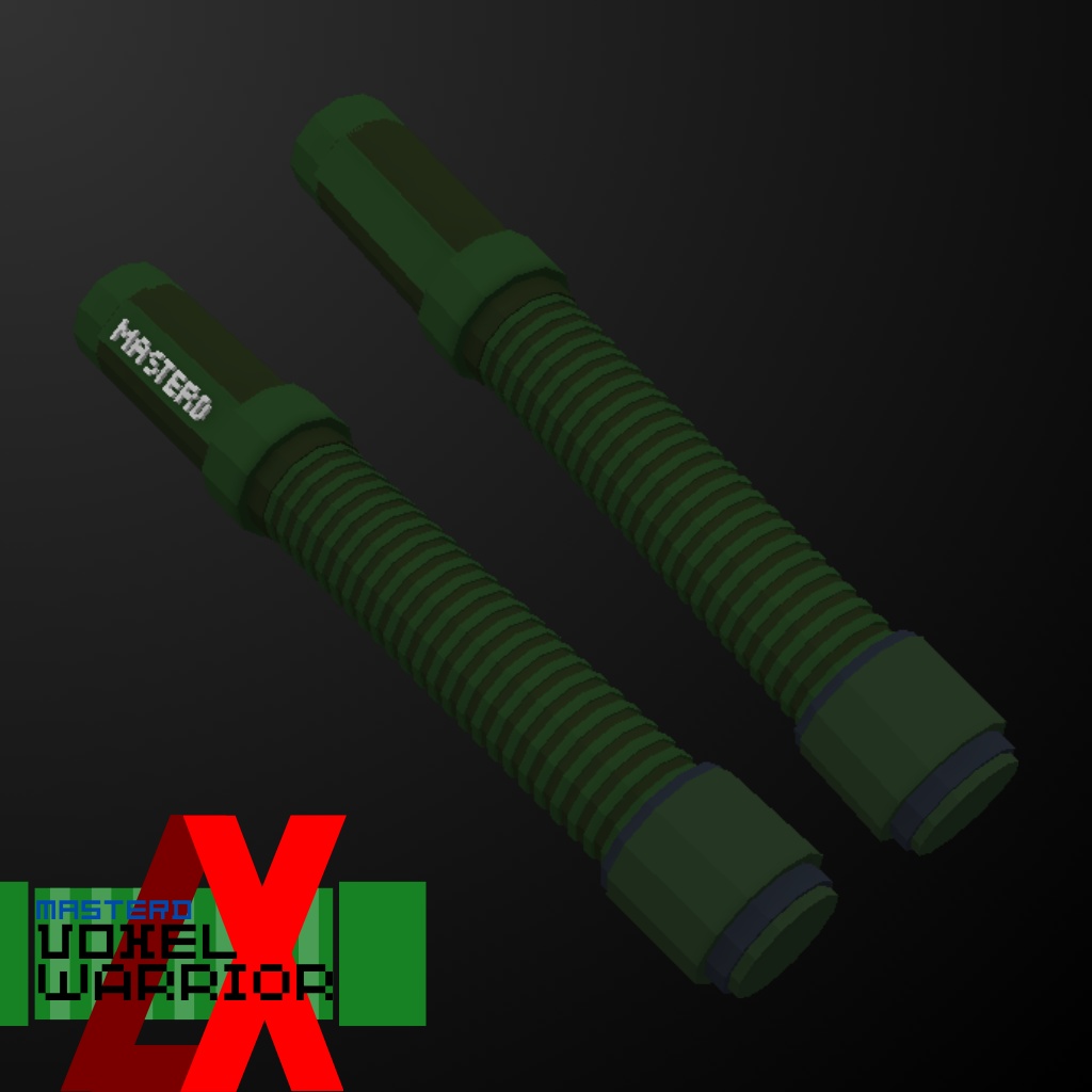 【VRChatアバター用懐中電灯】Voxel Warrior LX