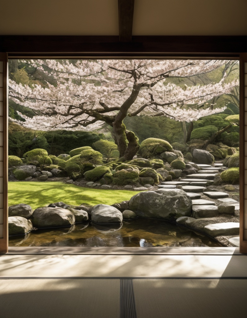 春の静止背景素材集 Vol.1 ~桜庭園~