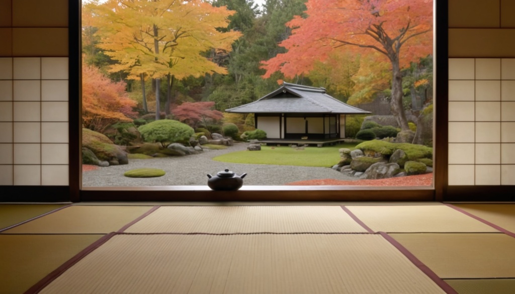 秋の静止背景素材集 Vol.1 ~紅葉庭園~