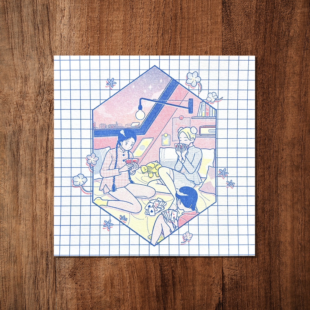 リソグラフ イラストカード