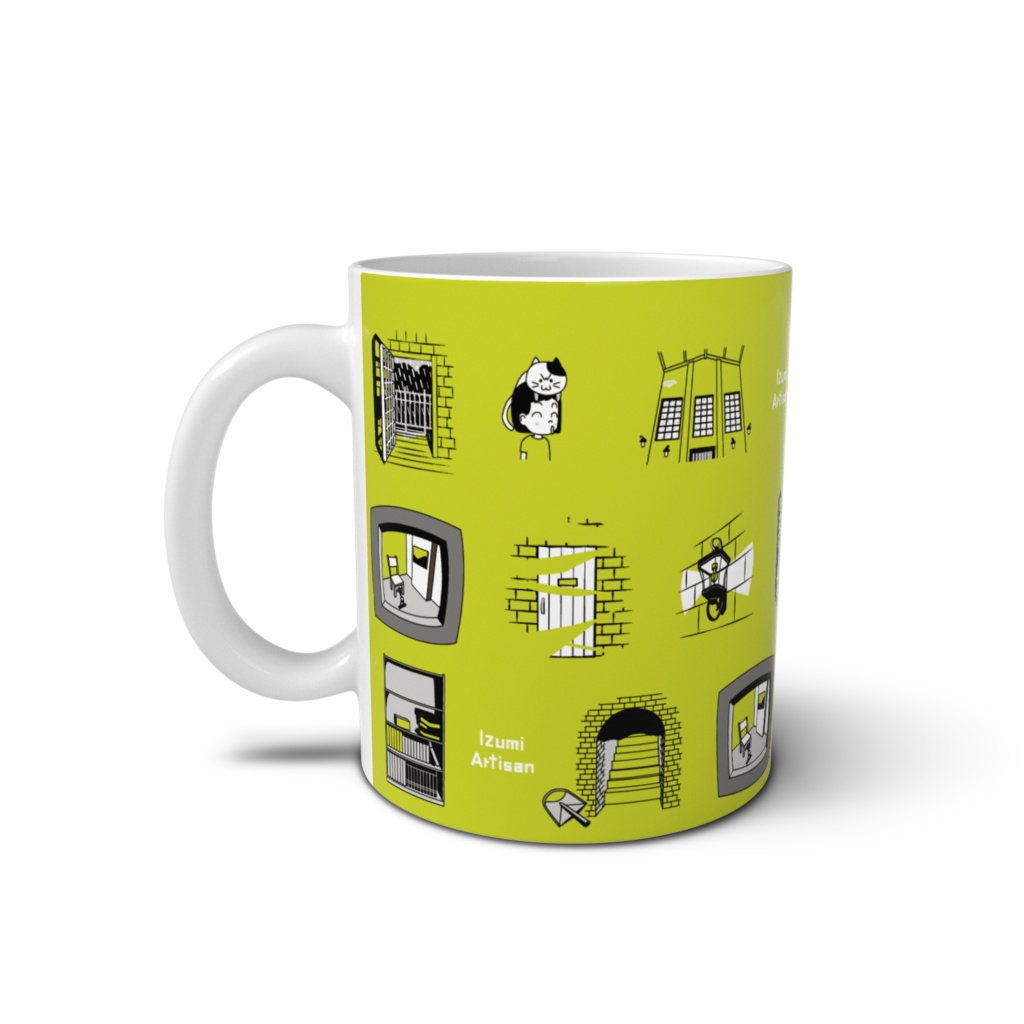 IzumiArtisan【公式】脱出マグカップ ライム