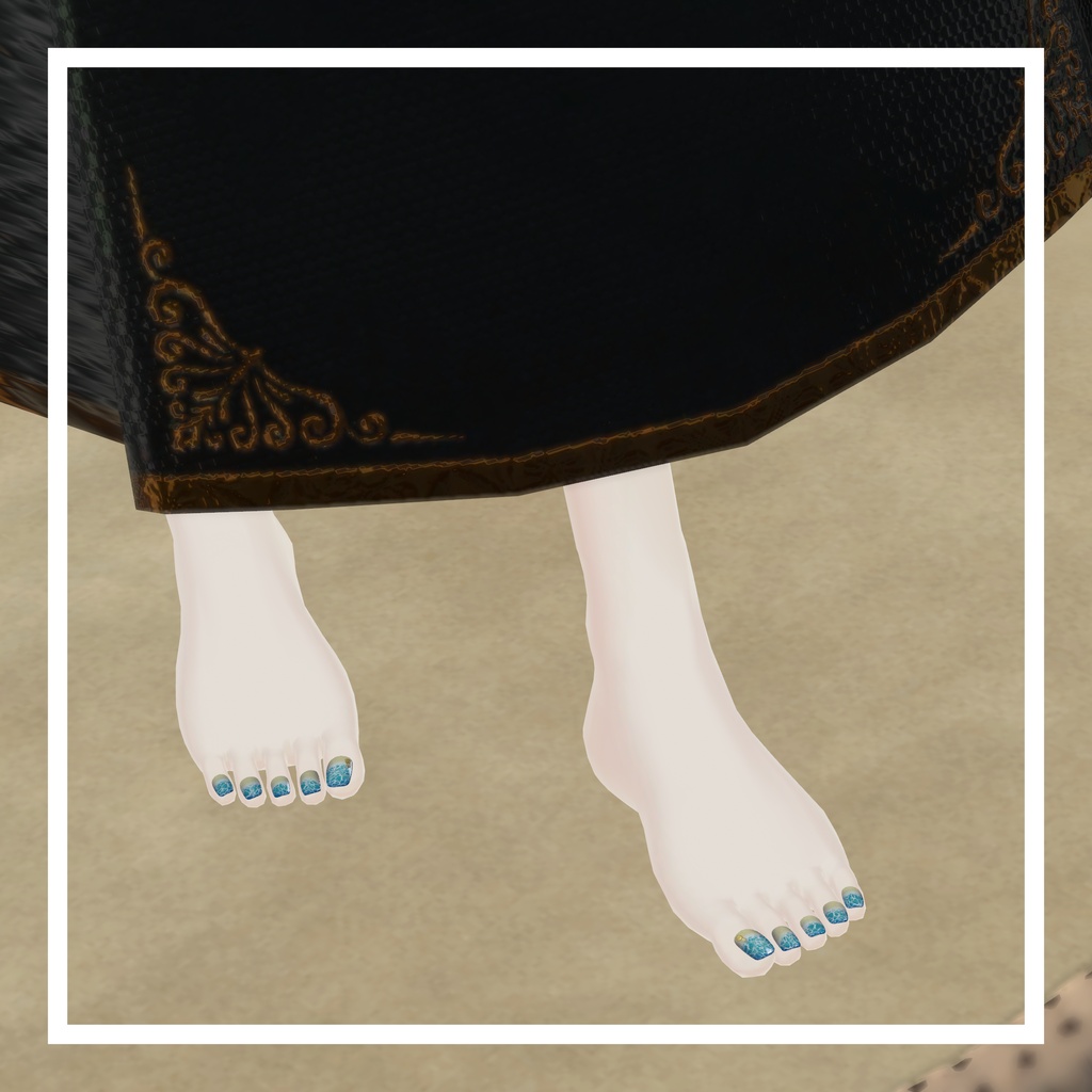 サマーネイルチップ