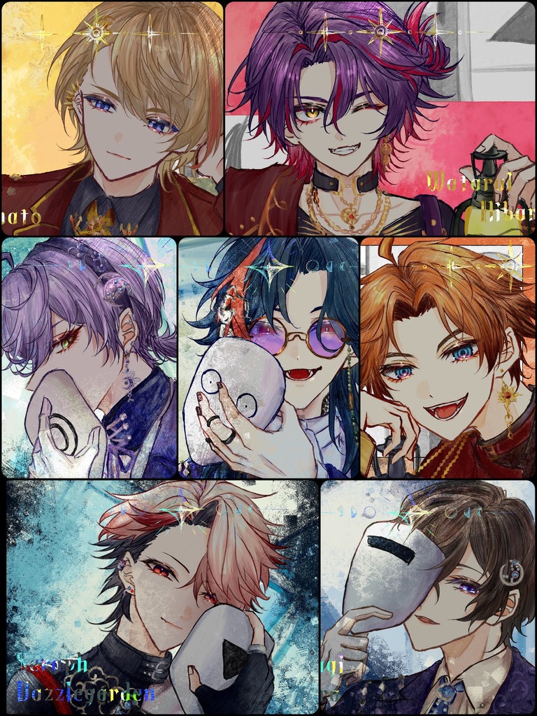 IMPACT デジタル箔ポストカード