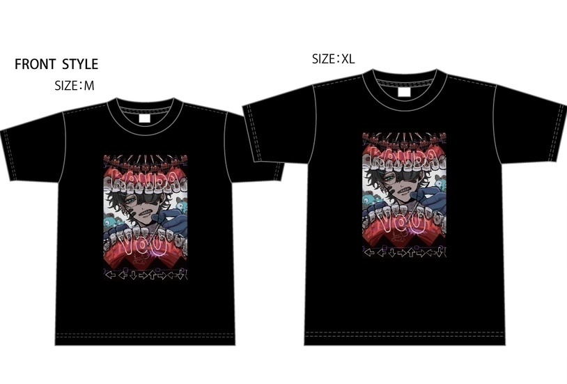 Tシャツ/箔押しチェキ付き