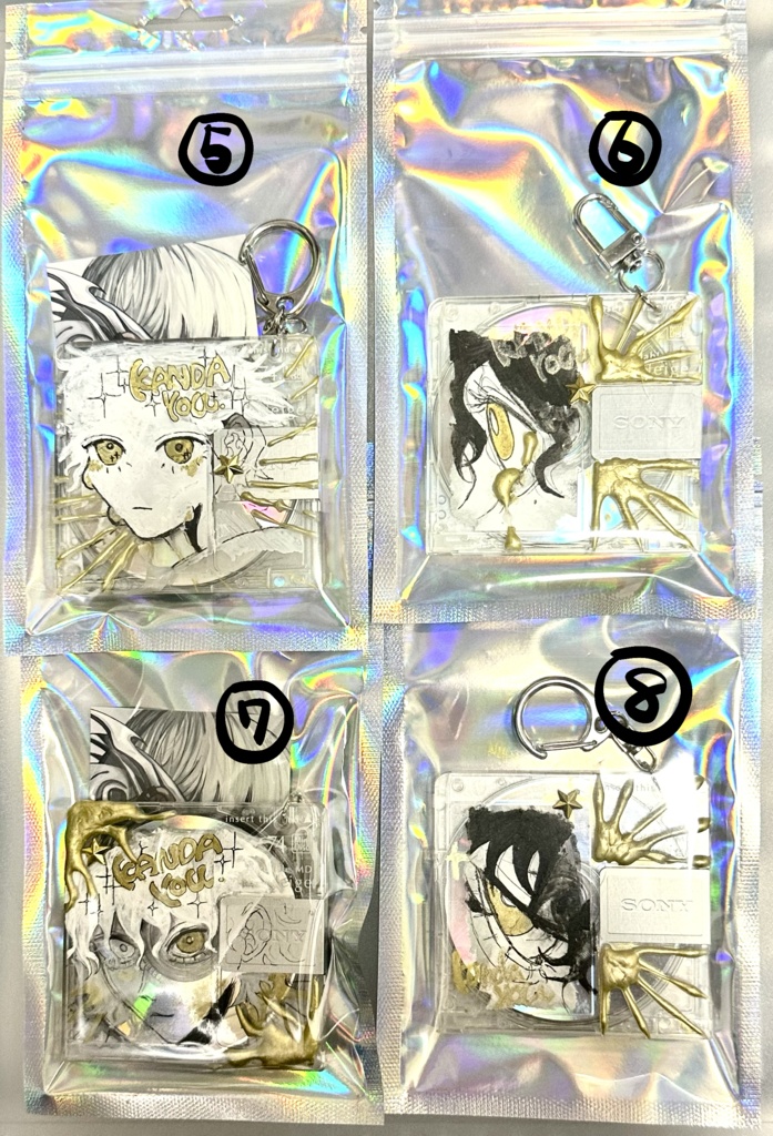 原画MDキーホルダー