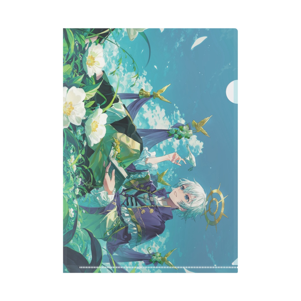 1周年記念イラストクリアファイル