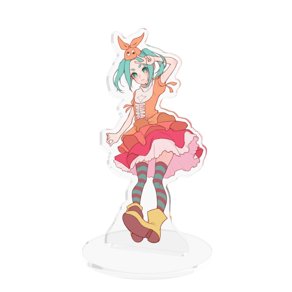 斧乃木余接アクリルフィギュア シンプル台座ver.