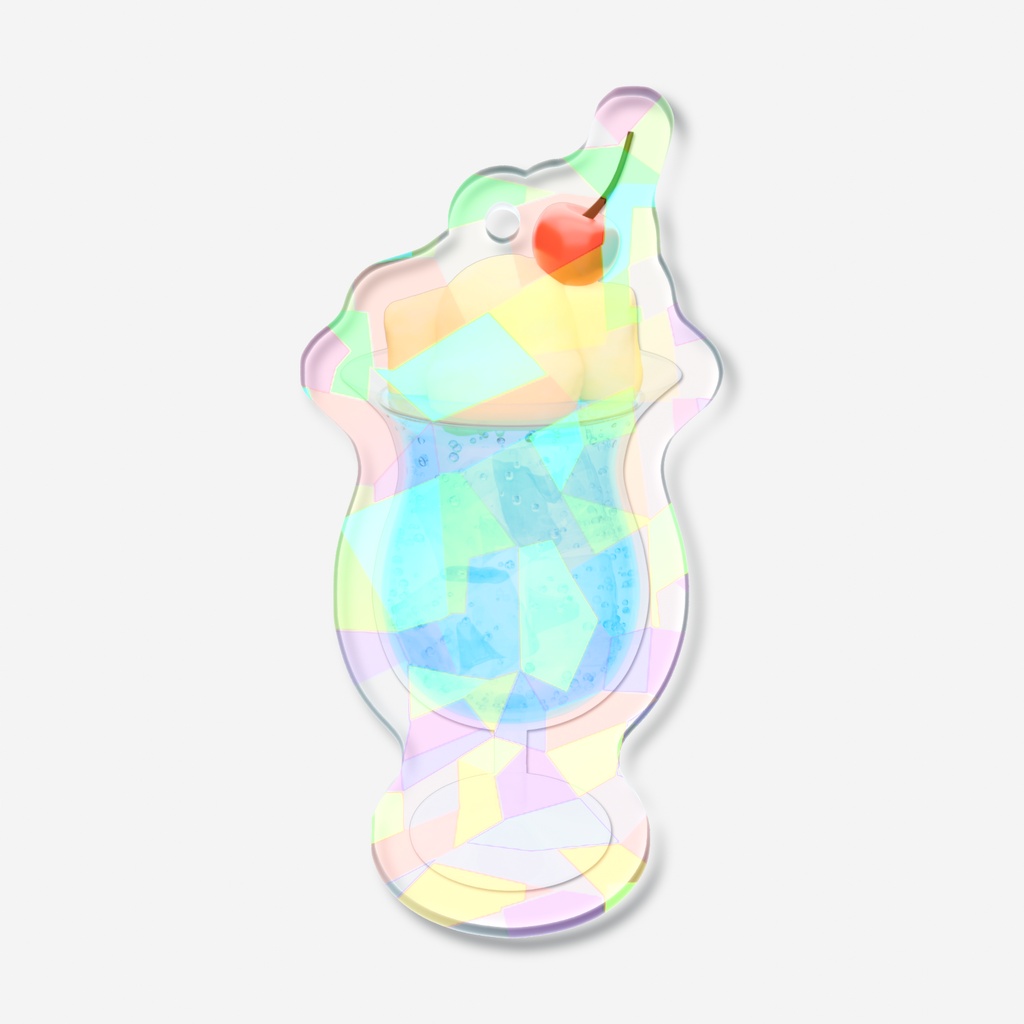 【ホロアクキー】ブルーソーダ 