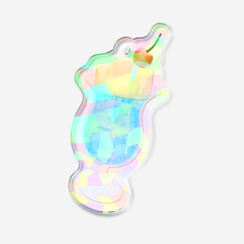 【ホロアクキー】ブルーソーダ
