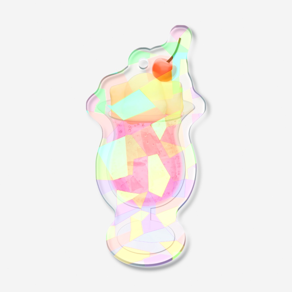 【ホロアクキー】ピンクソーダ