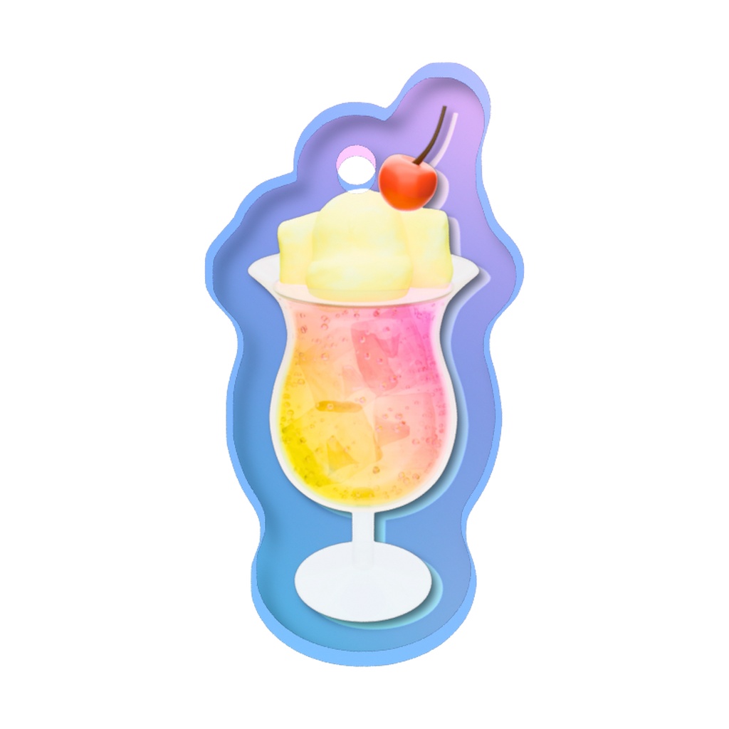 【アンブレラマーカー】グラデソーダ ピンク×黄