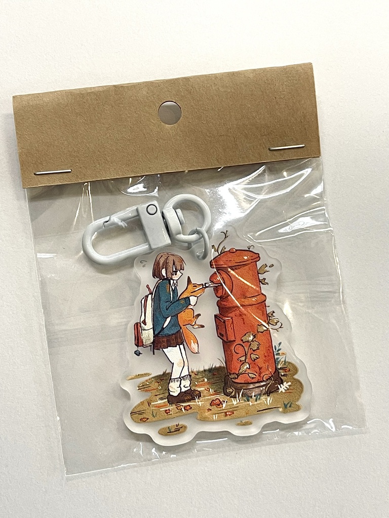 アクリルキーホルダー ポスト