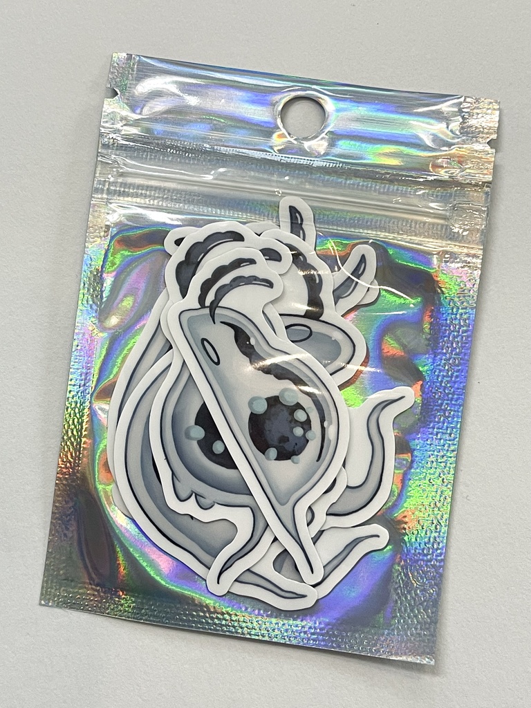 ステッカー5枚セット みじんこ カラー2