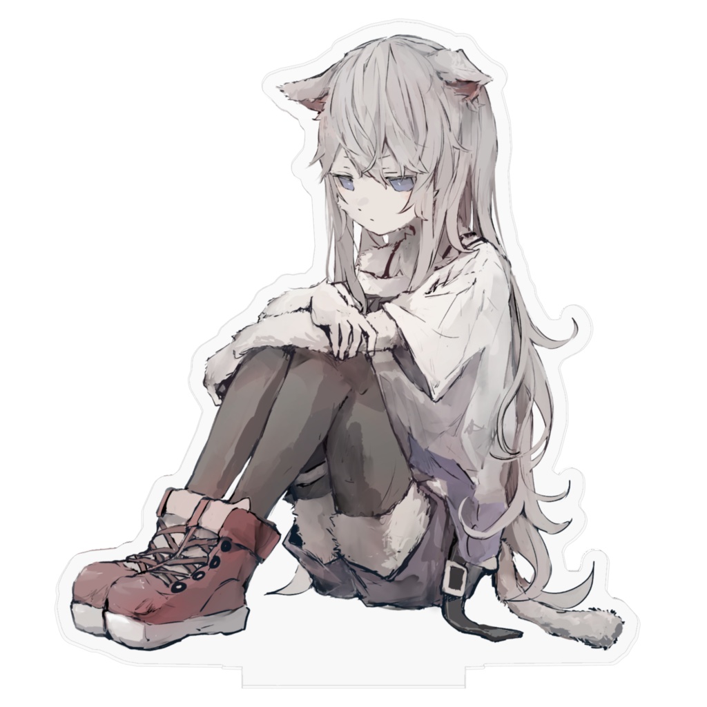 『アニマロイドガール』アクリルフィギュア / もういいもん