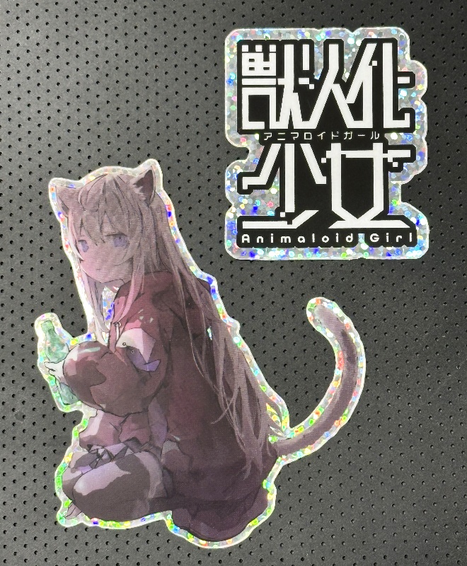 グリッターステッカー 2枚セット