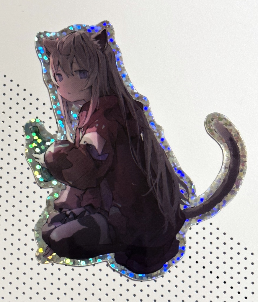 グリッターステッカー 2枚セット