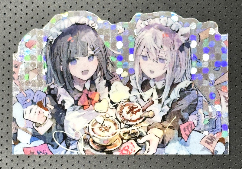 『電気街の喫茶店』1周年コラボステッカー