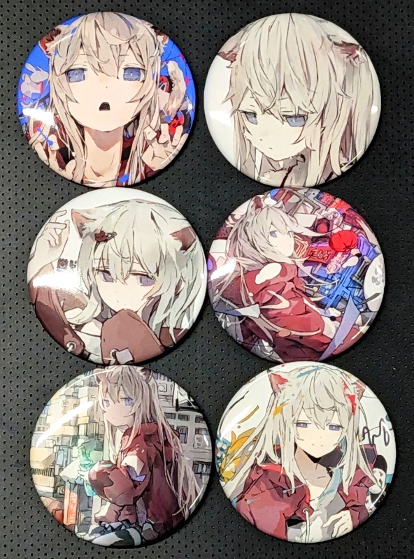 実験的缶バッジ