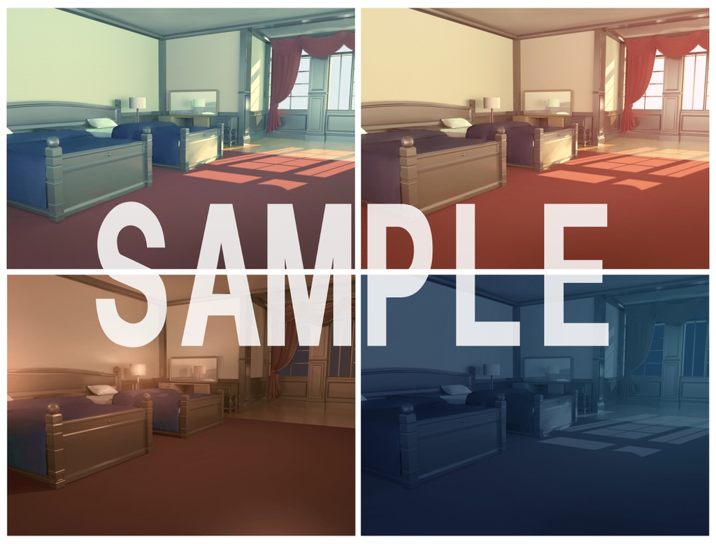 ロイヤリティフリーの素材集 洋館vol.1