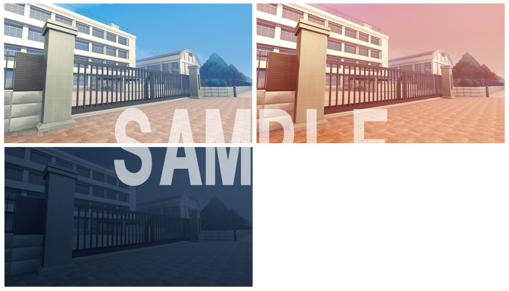 ロイヤリティフリーの素材集 学校編vol.1