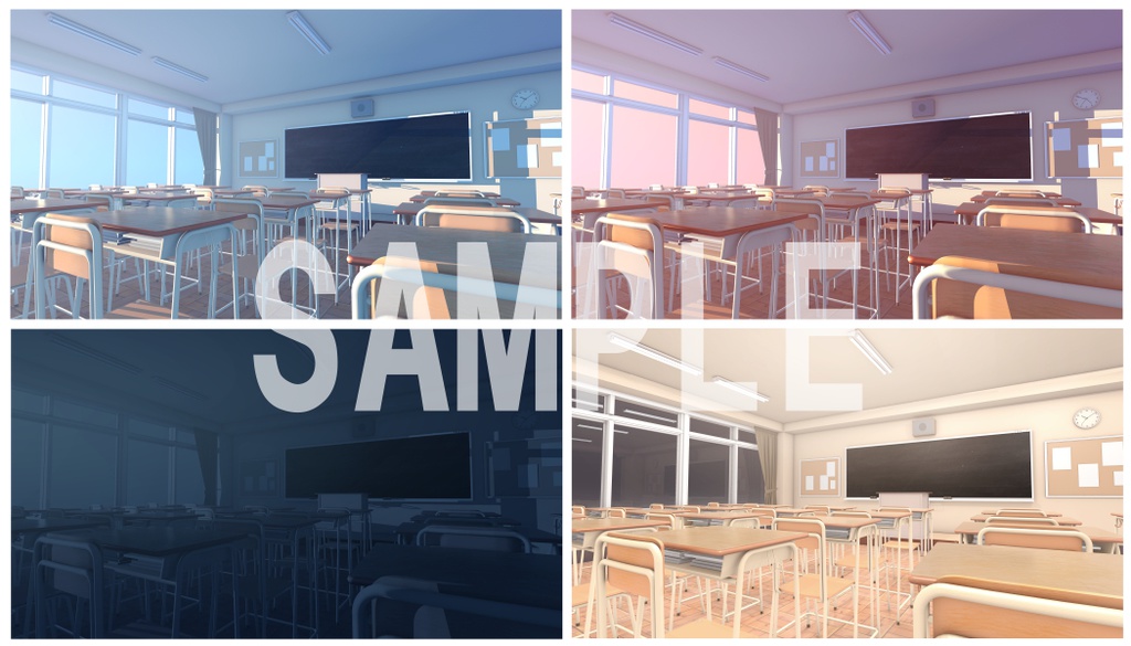 ロイヤリティフリーの素材集 学校編vol.1